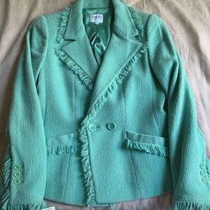 Armani Collezioni mint blazer